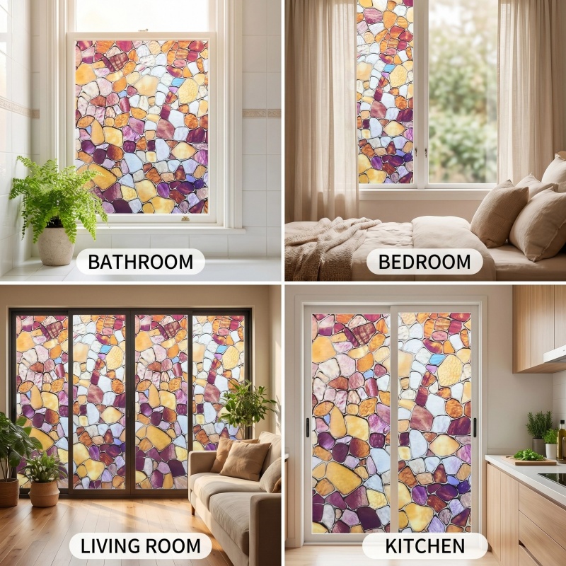  Window Film Privacy Vinyl Se - Home Bathroom Window Tint review and price