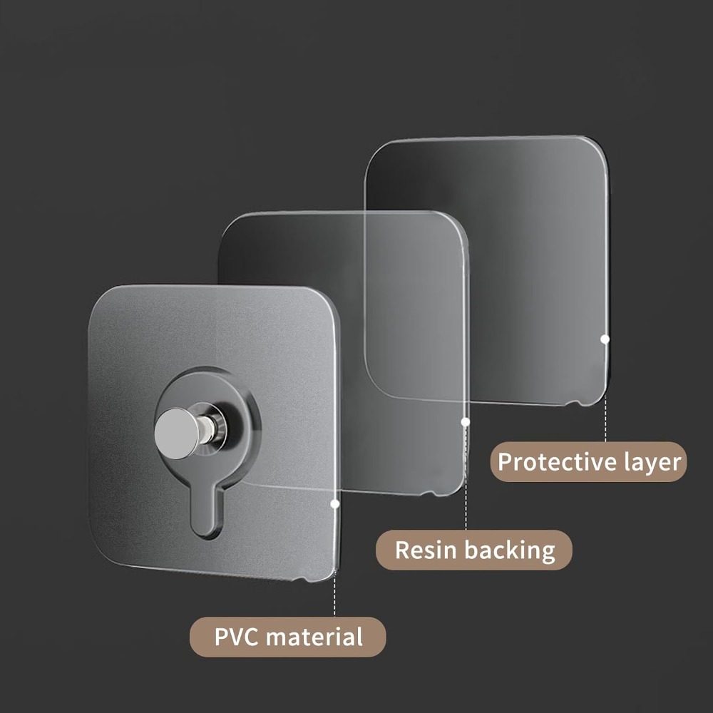 14 Pack Adhesive Wall Hooks No - Home Office Bathroom review and price