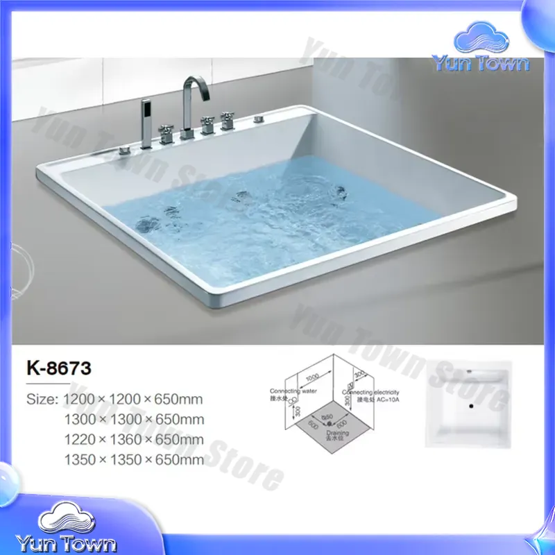 Single Soaking Hot Tub for Hom - Home Bathroom Jacuzzi review and price