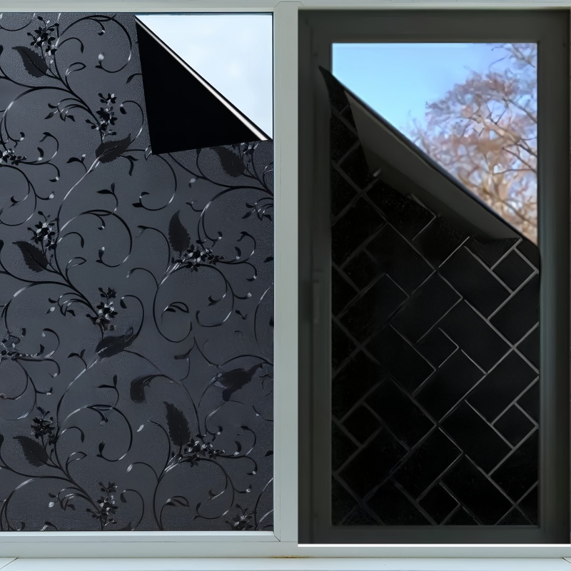 Privacy Blackout Window Film S - Home Bathroom Window Tint review and price