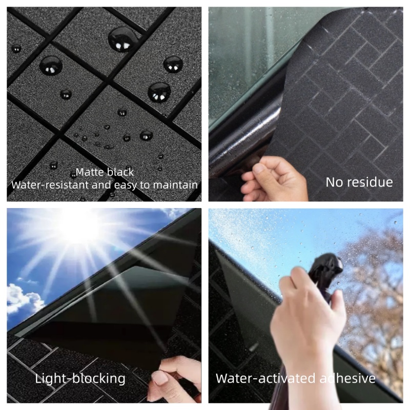Privacy Blackout Window Film S - Home Bathroom Window Tint review and price