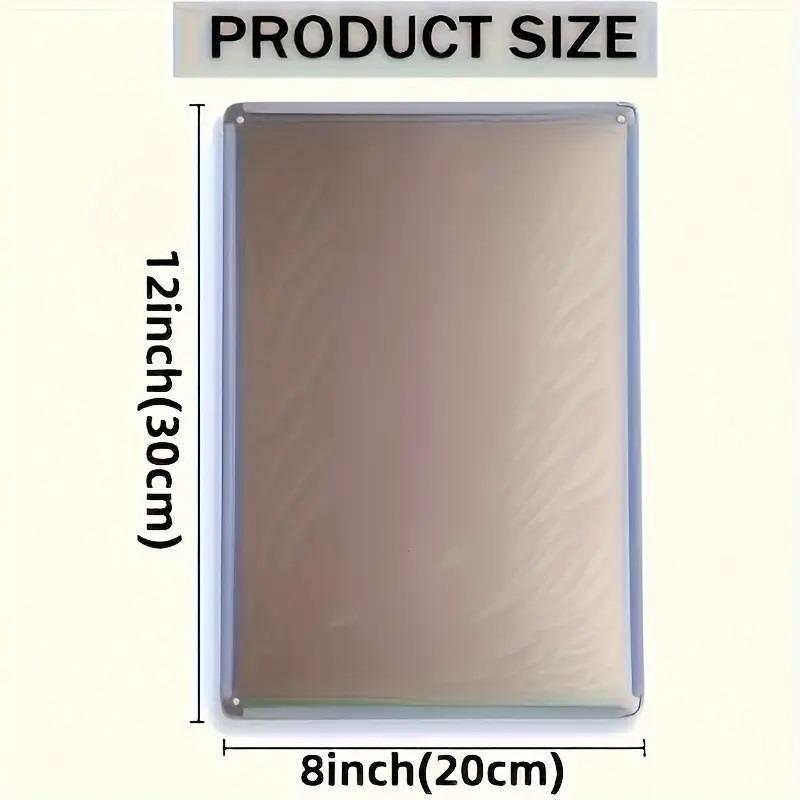 Stylish Female Metal Tin Sign  - Home Bathroom Wall Decor review and price