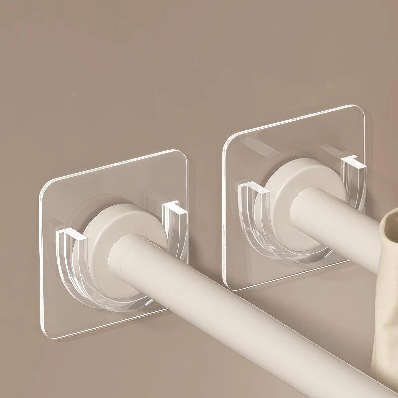 No Drill Transparent Self Adhe - Home Bathroom Wall Decor review and price