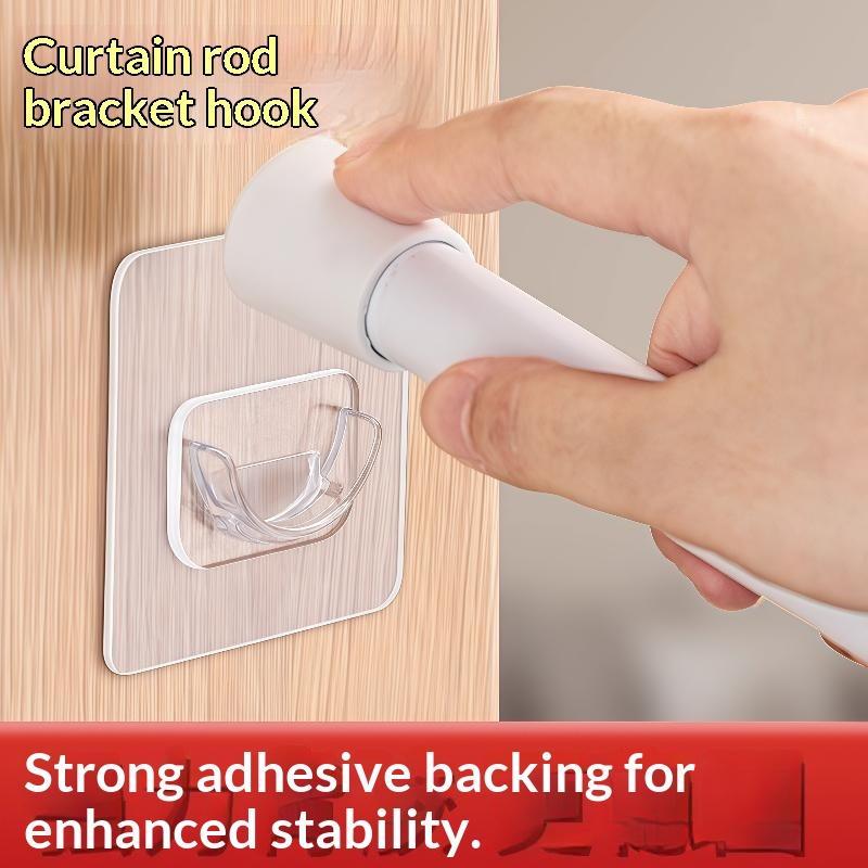 No Drill Transparent Self Adhe - Home Bathroom Wall Decor review and price