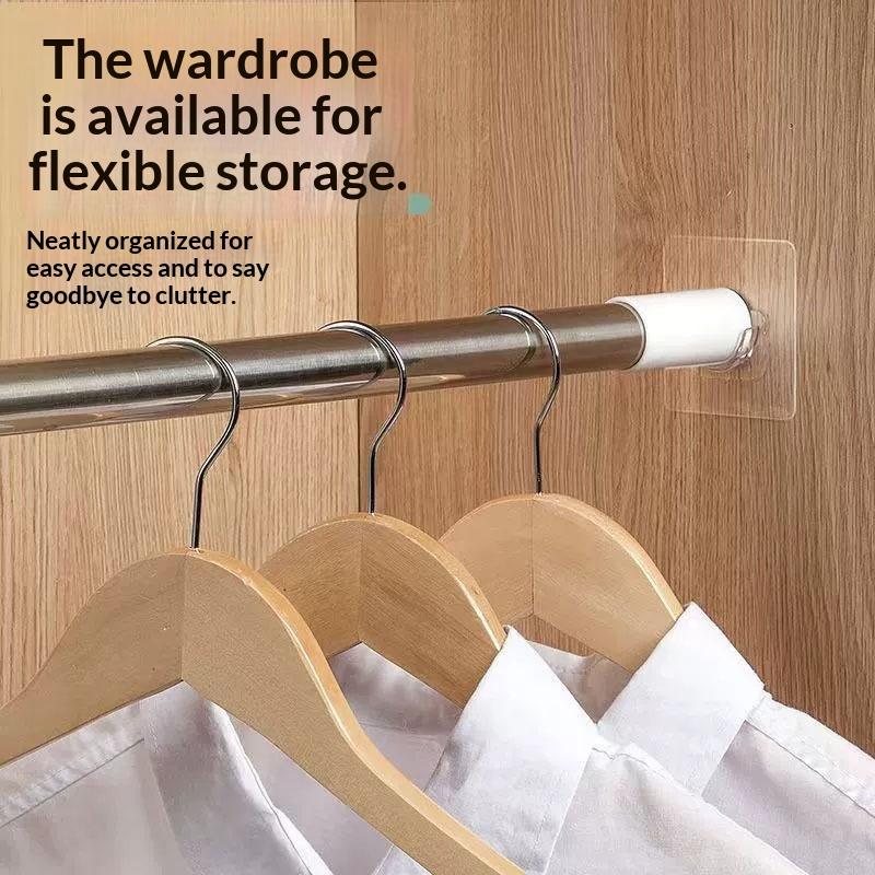 No Drill Transparent Self Adhe - Home Bathroom Wall Decor review and price