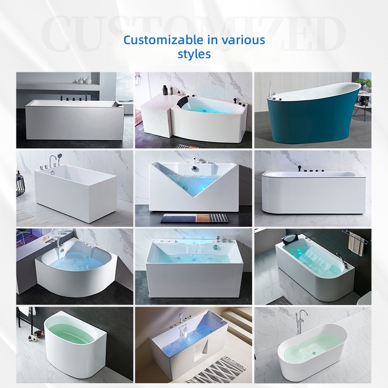 Acrylic Massage Bathtub, Smart - Home Bathroom Jacuzzi review and price