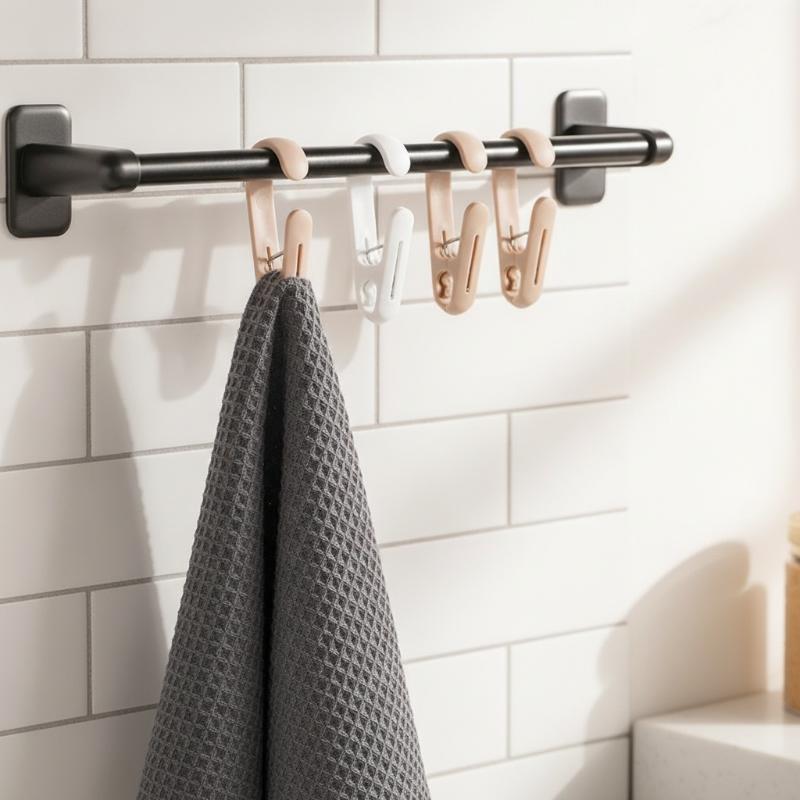 10pcs Multi-Purpose Hanging Cl - Home Bathroom Towels review and price