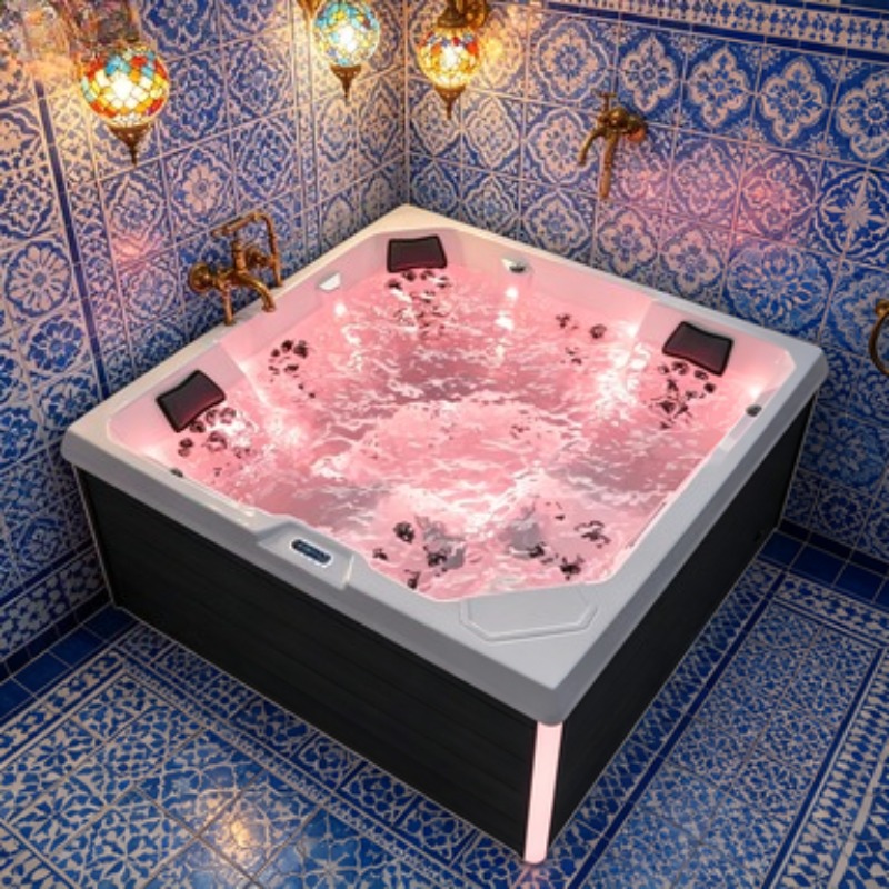 4 Person Outdoor Whirlpool Spa - Home Bathroom Jacuzzi review and price