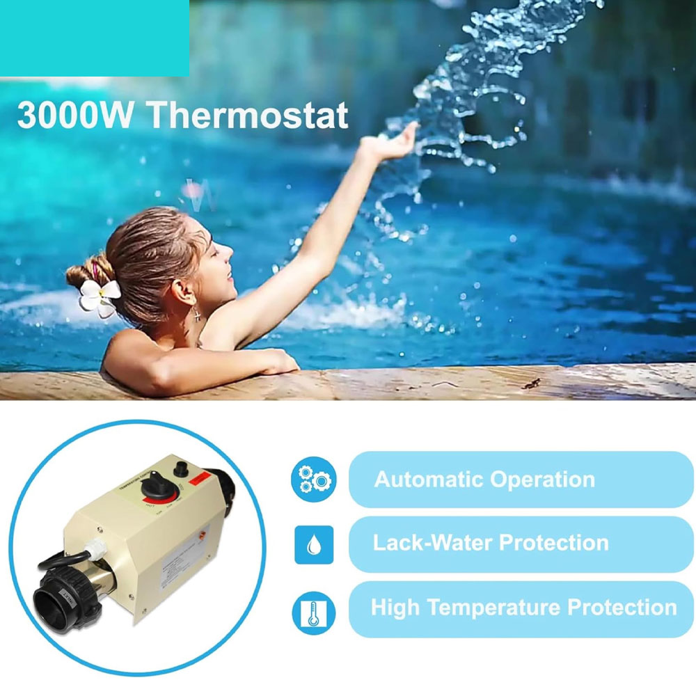 3KW Mini Electric Water Heater - Home Bathroom Jacuzzi review and price