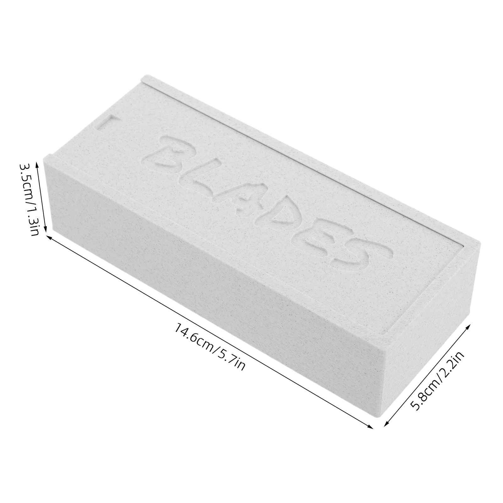 White Double Compartment Blade - Home One Bathroom review and price
