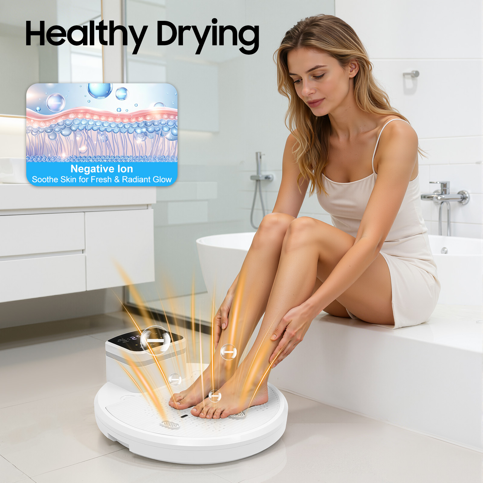 Smart Body Dryer 1400W Hands-F - Home Bathroom Hand Dryer review and price