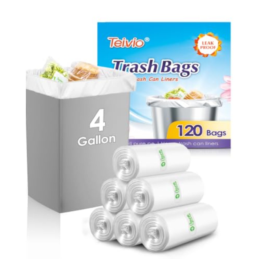 Small Trash Bags 4 Gallon 20 s - Home One Bathroom review and price