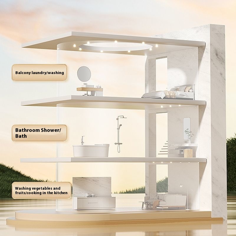 Pre-shower head, shower set fo - Home Office Bathroom review and price