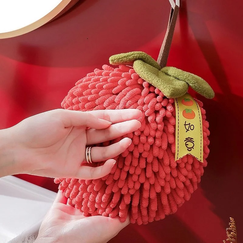 Cute Chenille Hand Towel Kitch - Home Bathroom Towels review and price