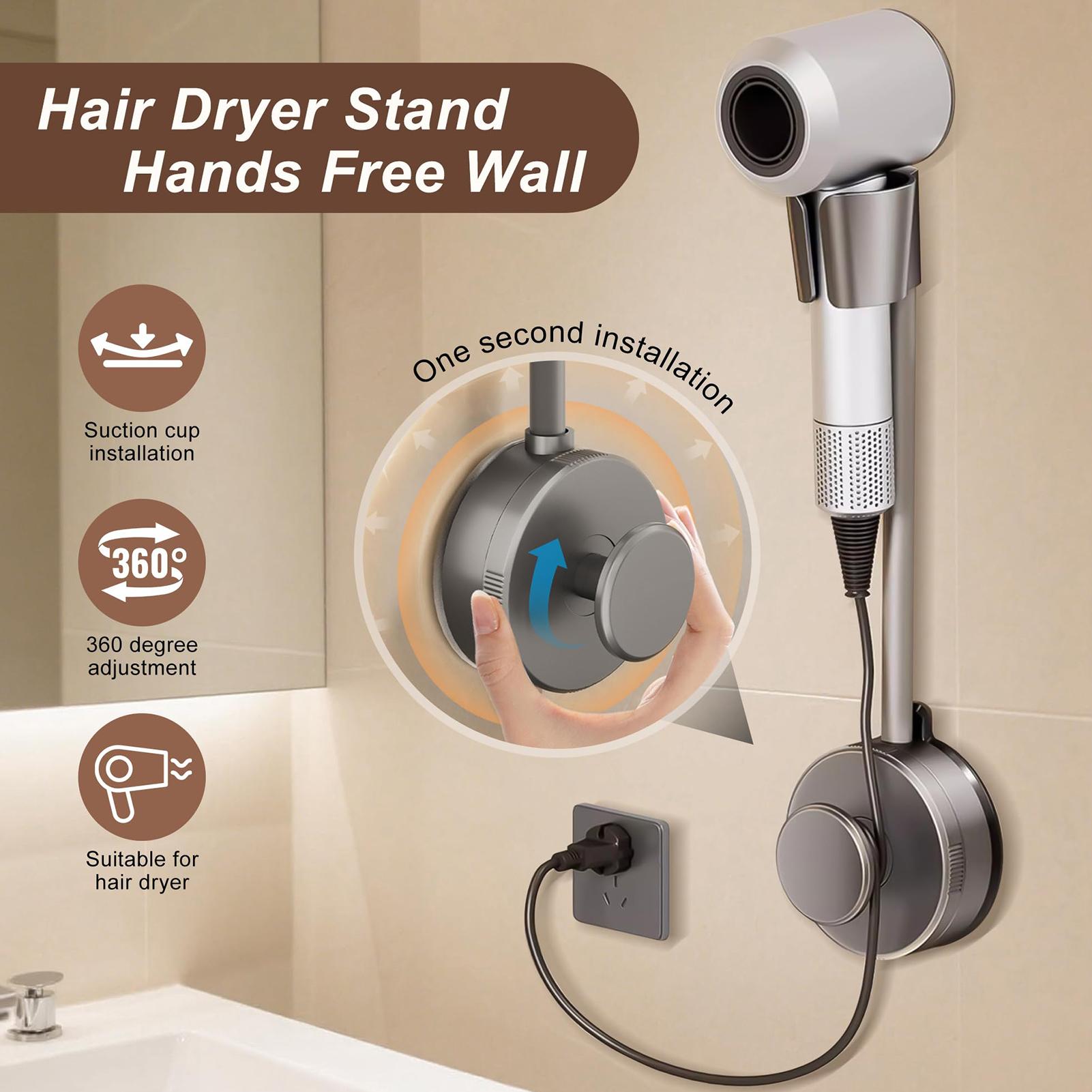 Hair Diffuser Stand 360-Degree - Home Bathroom Hand Dryer review and price