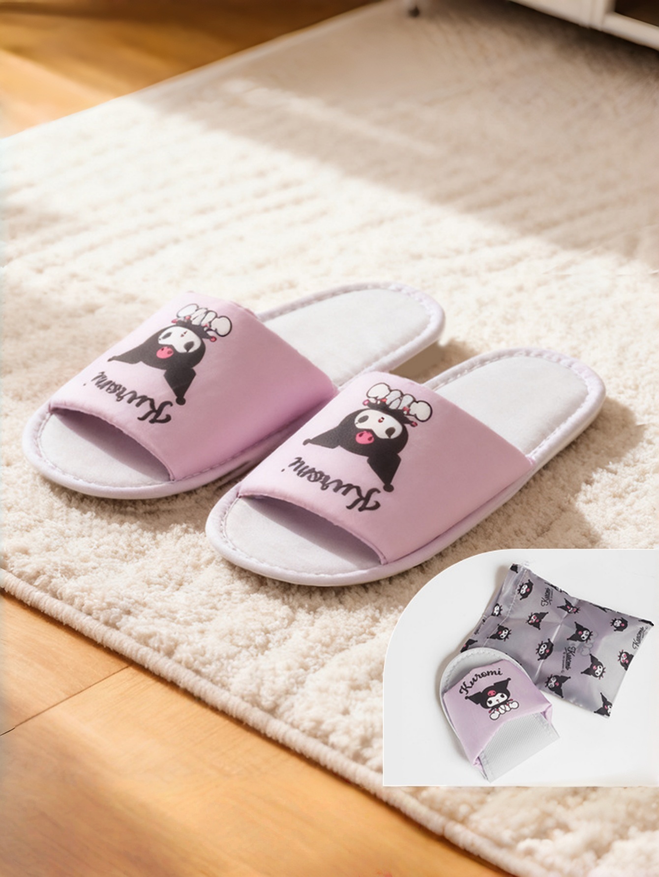 1 pair genuine Sanrio cartoon  - Bathroom Home Visit review and price