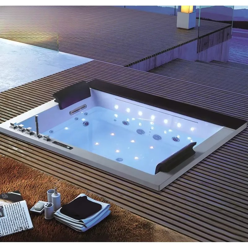 Double Bath Jacuzzi with Digit - Home Bathroom Jacuzzi review and price