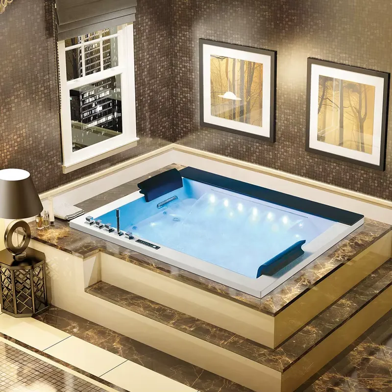 Double Bath Jacuzzi with Digit - Home Bathroom Jacuzzi review and price