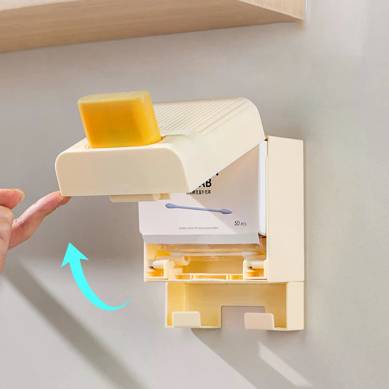 Press Cotton Swab Box Automati - Home One Bathroom review and price