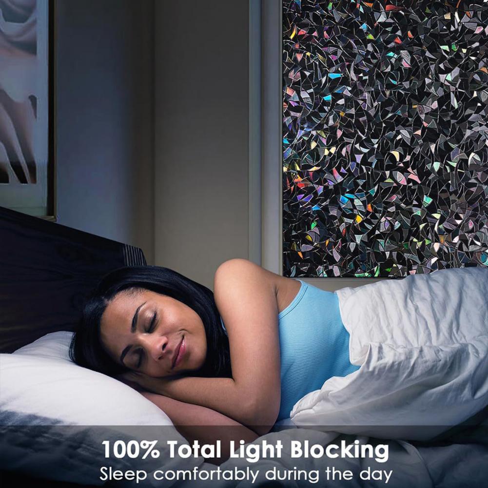 3D Black Rainbow Window Blacko - Home Bathroom Window Tint review and price