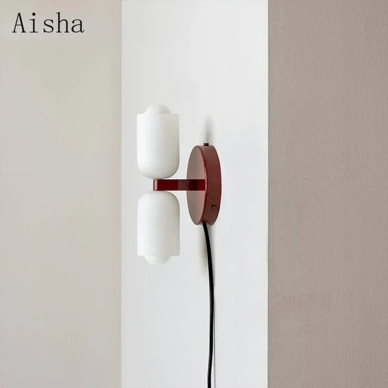 Glass Wall Light Simple Double - Home Bathroom Design Simple review and price