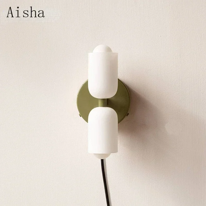 Glass Wall Light Simple Double - Home Bathroom Design Simple review and price