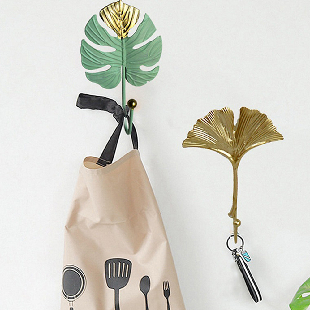 3Pcs Mini Leaf Shape Wall Hook - Home Office Bathroom review and price