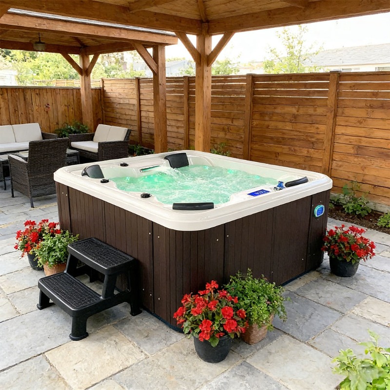 3 Person Balboa Acrylic Whirlp - Home Bathroom Jacuzzi review and price