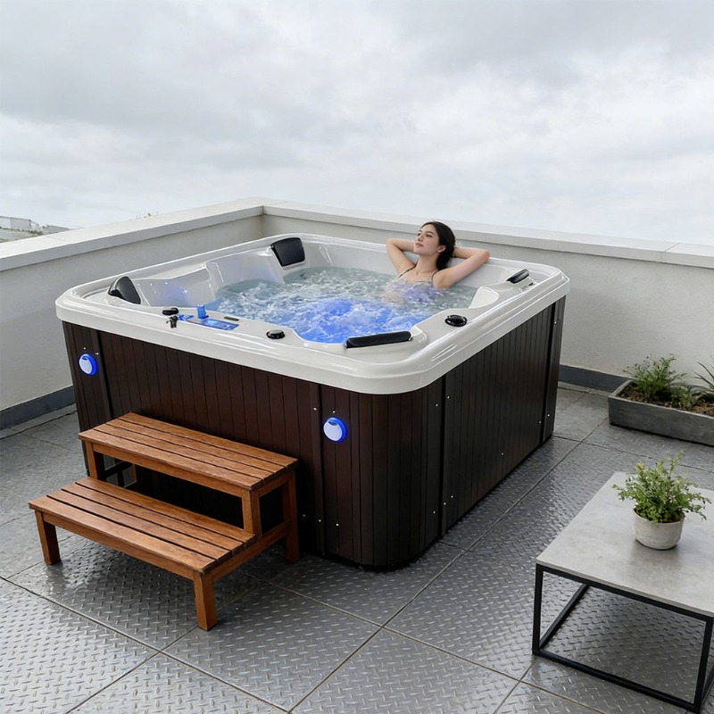 3 Person Balboa Acrylic Whirlp - Home Bathroom Jacuzzi review and price