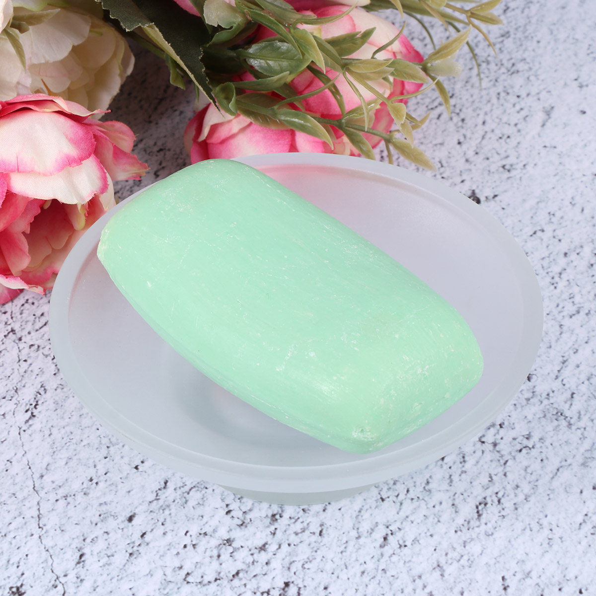 Simple Glass Soap Box White To - Home Bathroom Design Simple review and price