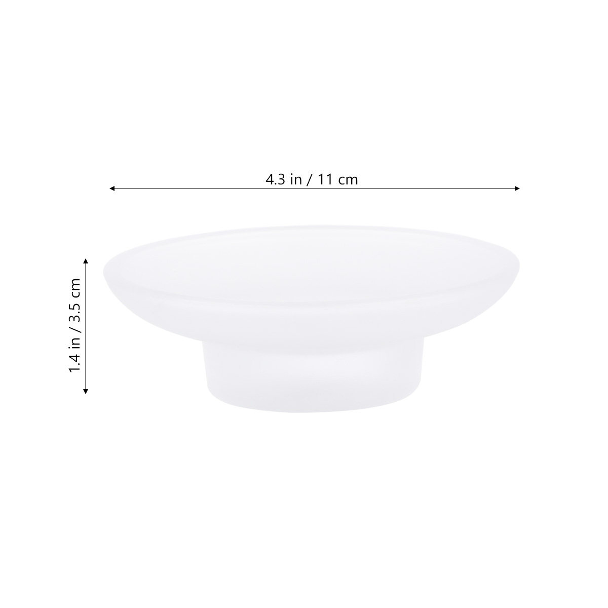 Simple Glass Soap Box White To - Home Bathroom Design Simple review and price