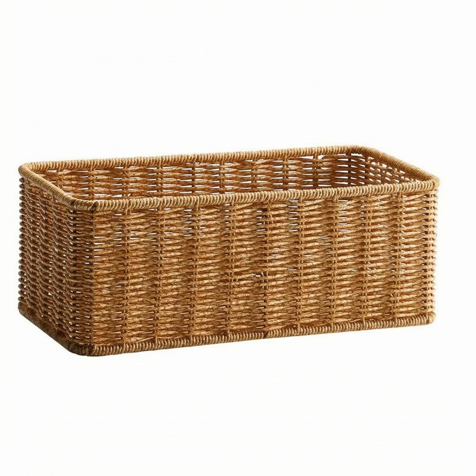 Plastic Rattan Bathroom Storag - Home Essentials Bathroom Accessories review and price