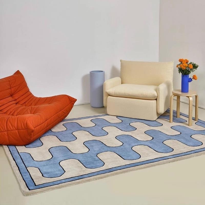 VIKAMA Simple Lines Plush Faux - Home Bathroom Design Simple review and price